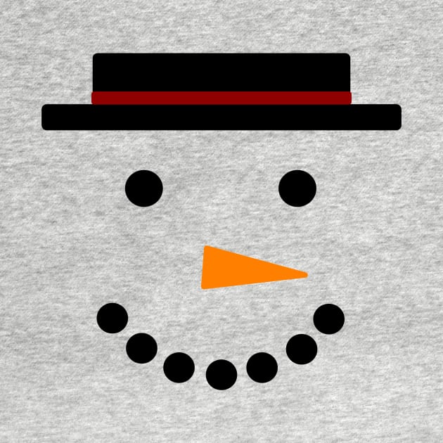 Snowman Face by numpdog